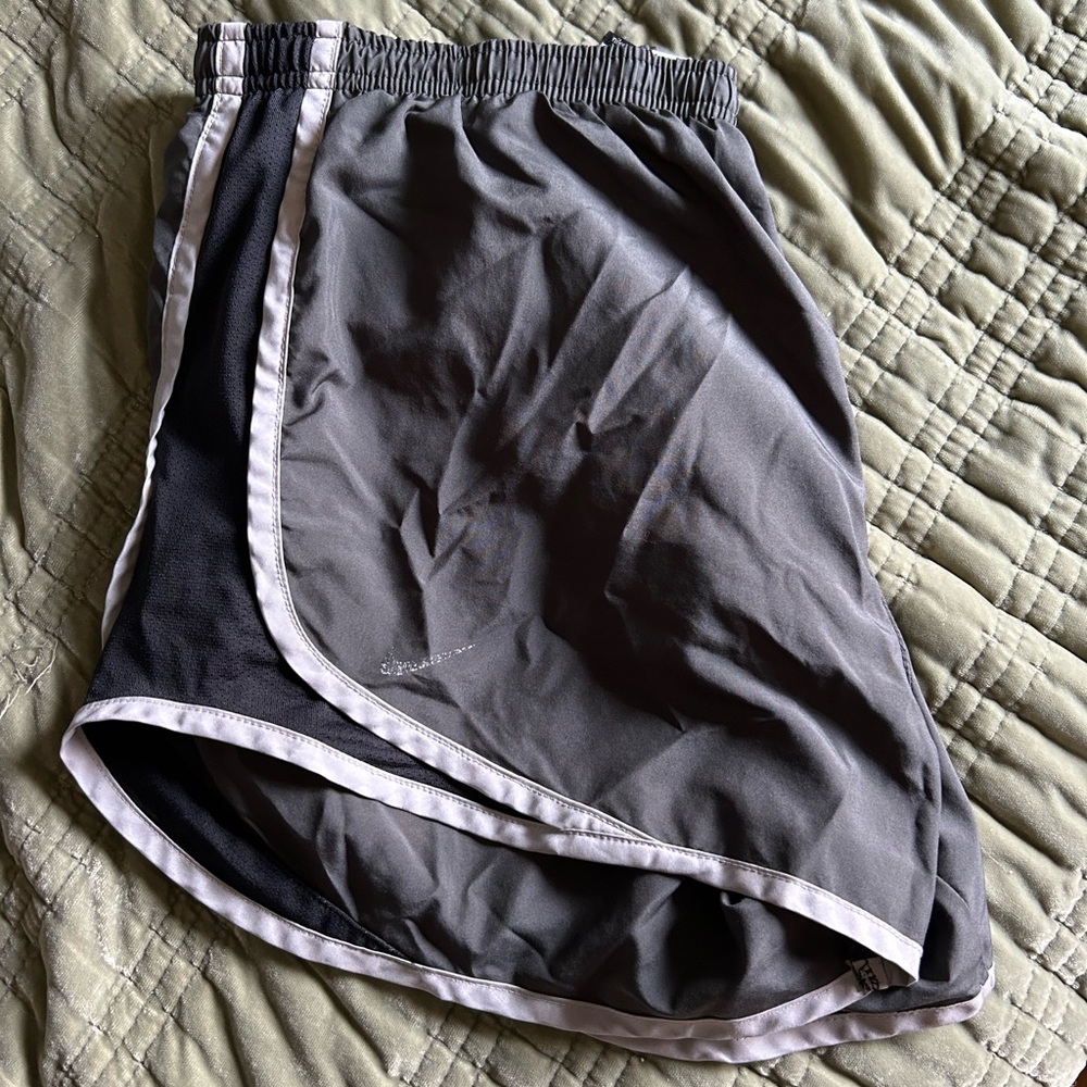 Nike Dri-FIT Black and Gray Shorts
